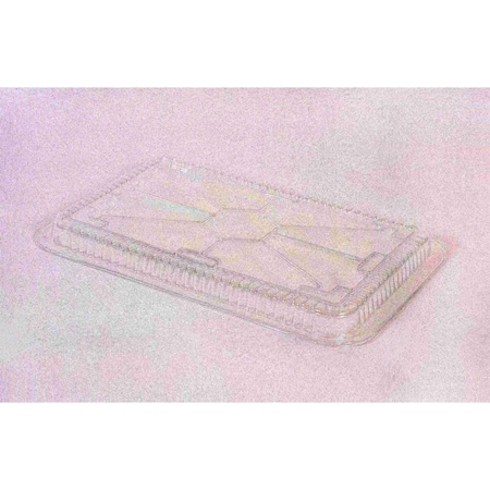 Western Plastics 4 Lb Oblong Dome Lid, PK250 5902-DL